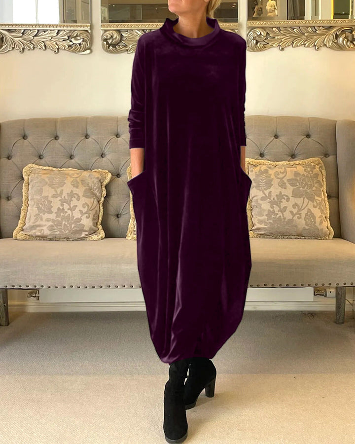 Margaret | Velvet Maxi Dress