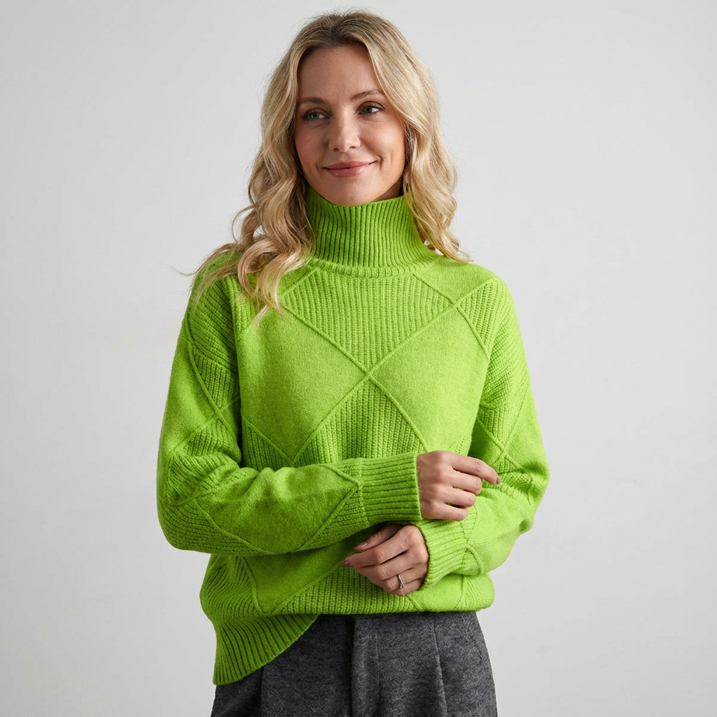 Angela™  | Turtleneck Sweater