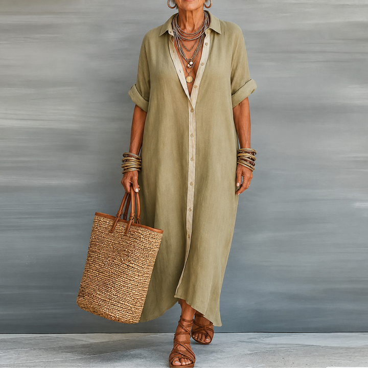 Emma Long Shirt Sundress