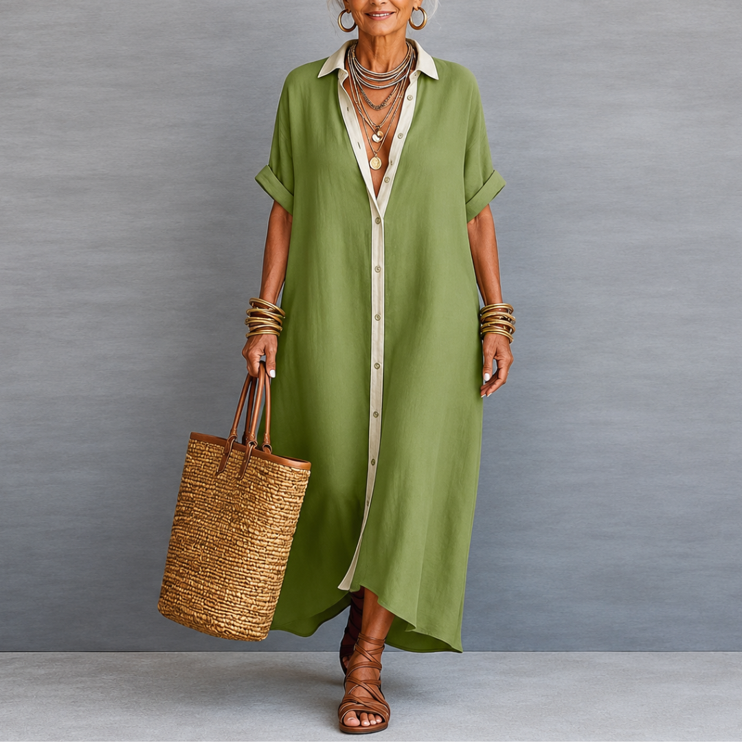Emma Long Shirt Sundress