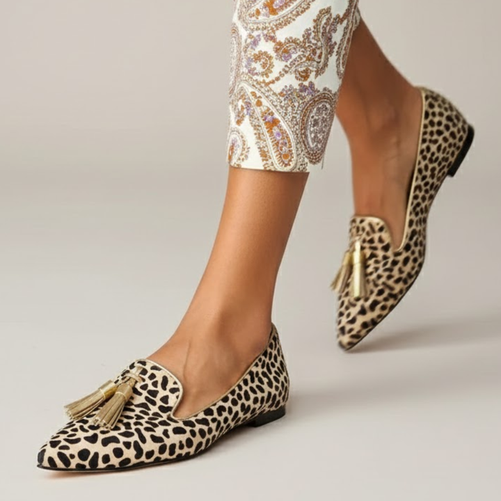 Maria | Leopard Loafer