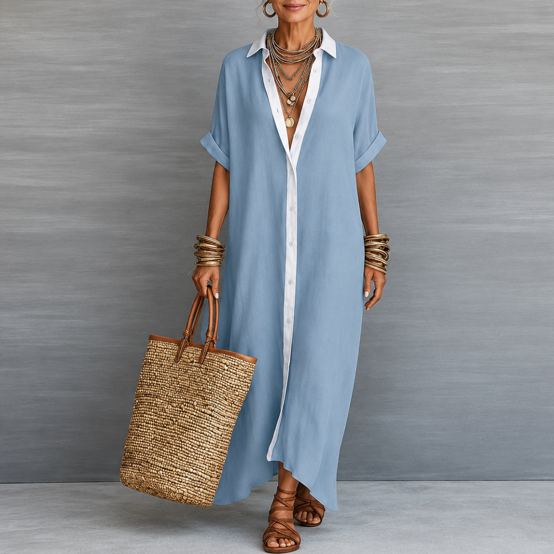 Emma Long Shirt Sundress