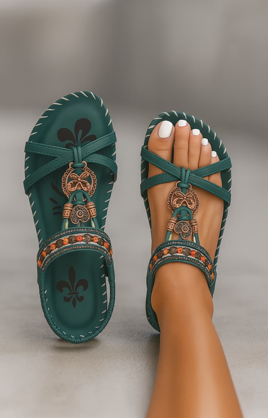 CARMELA | ELEGANT COMFORT ORTHOPEDIC SANDALS
