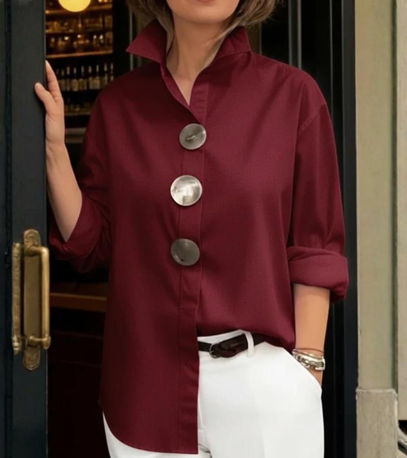 Grazia | The mid-season blouse with refined finishes