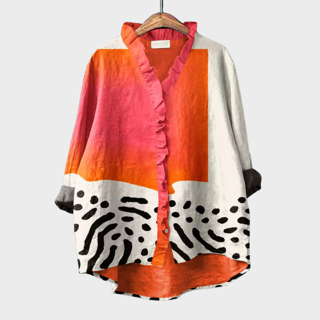 Melinda™ | Elegant Summer Blouse