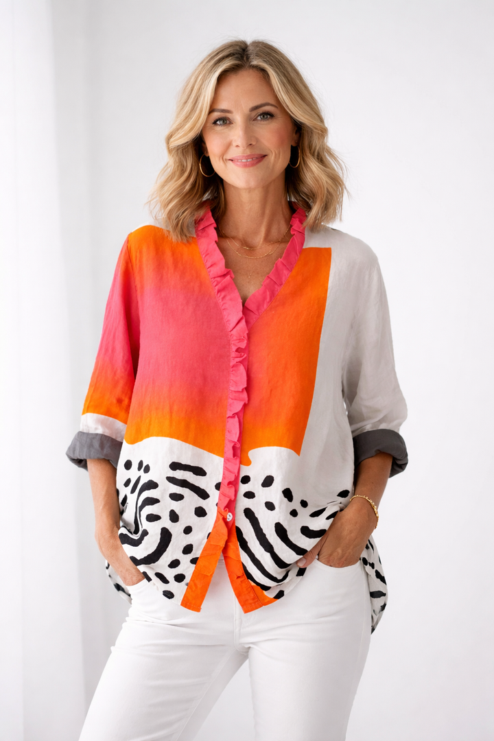 Melinda™ | Elegant Summer Blouse