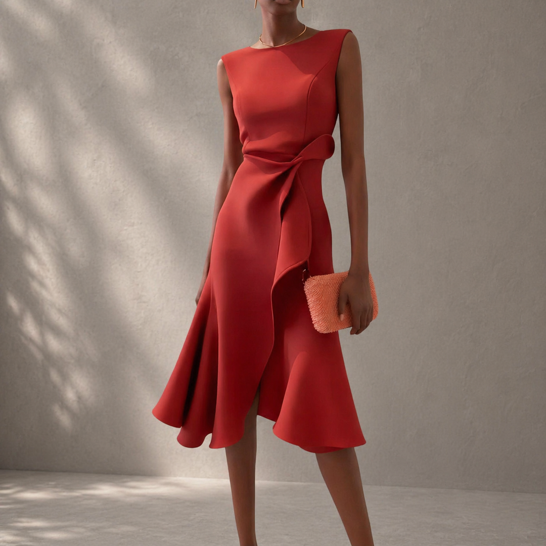 Darlene | Sophisticated Midi Dress