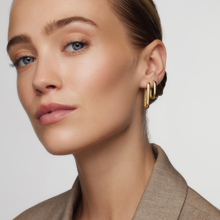 Vivarynne | Icon Hoops 18K Gold