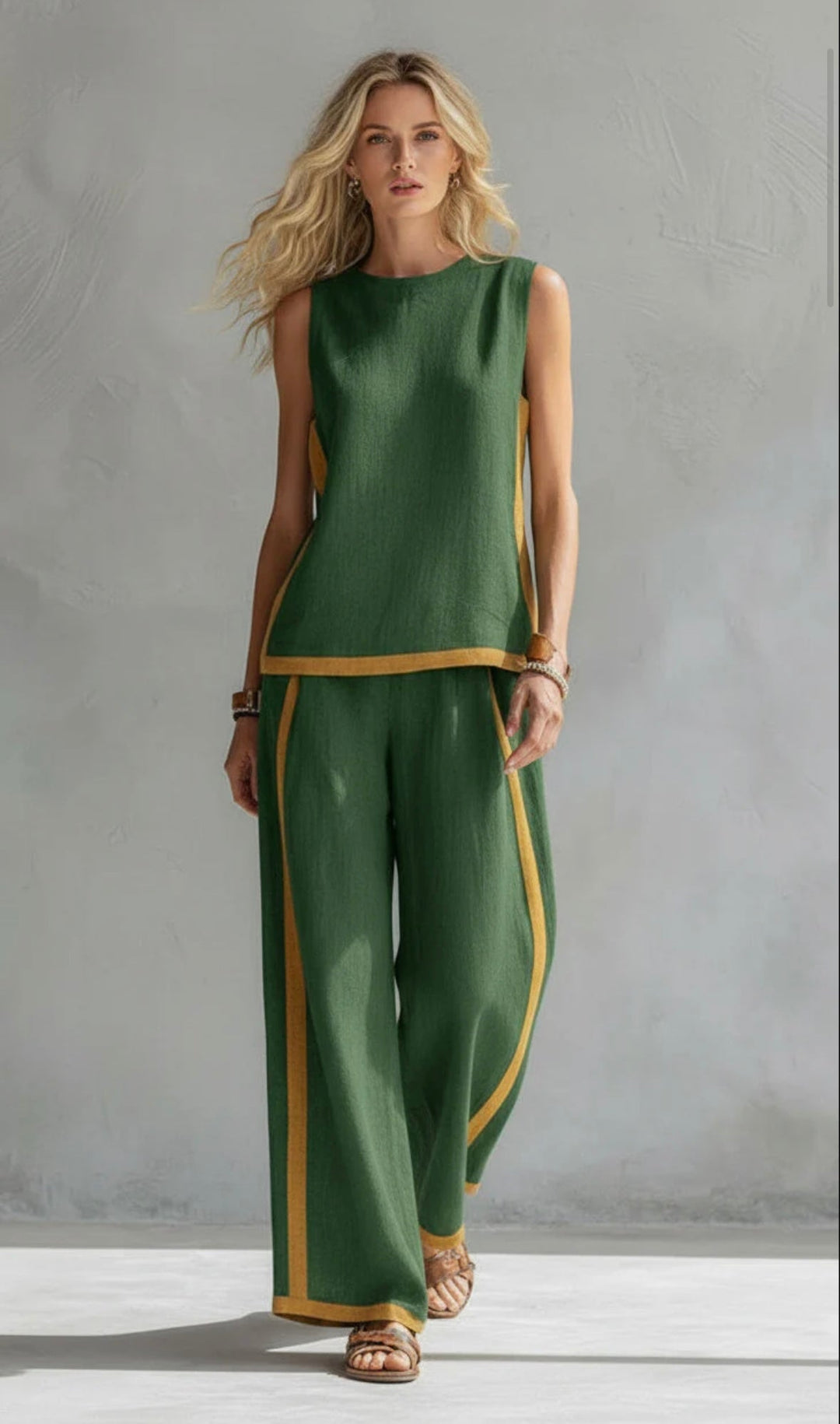 Claire - Chic Linen Set