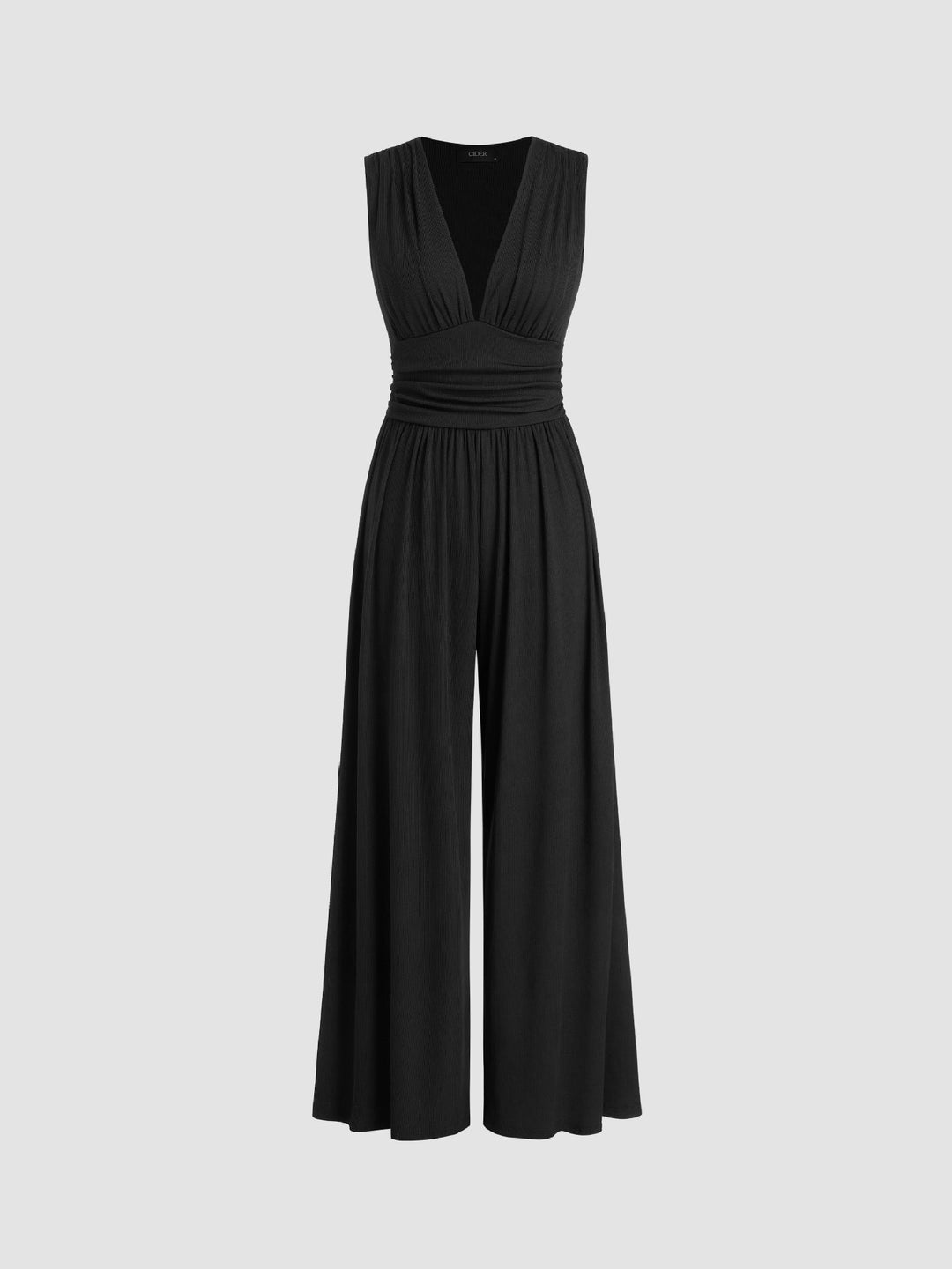 CHARITY | Chic Sleeveless Wide Leg Jumpsuit