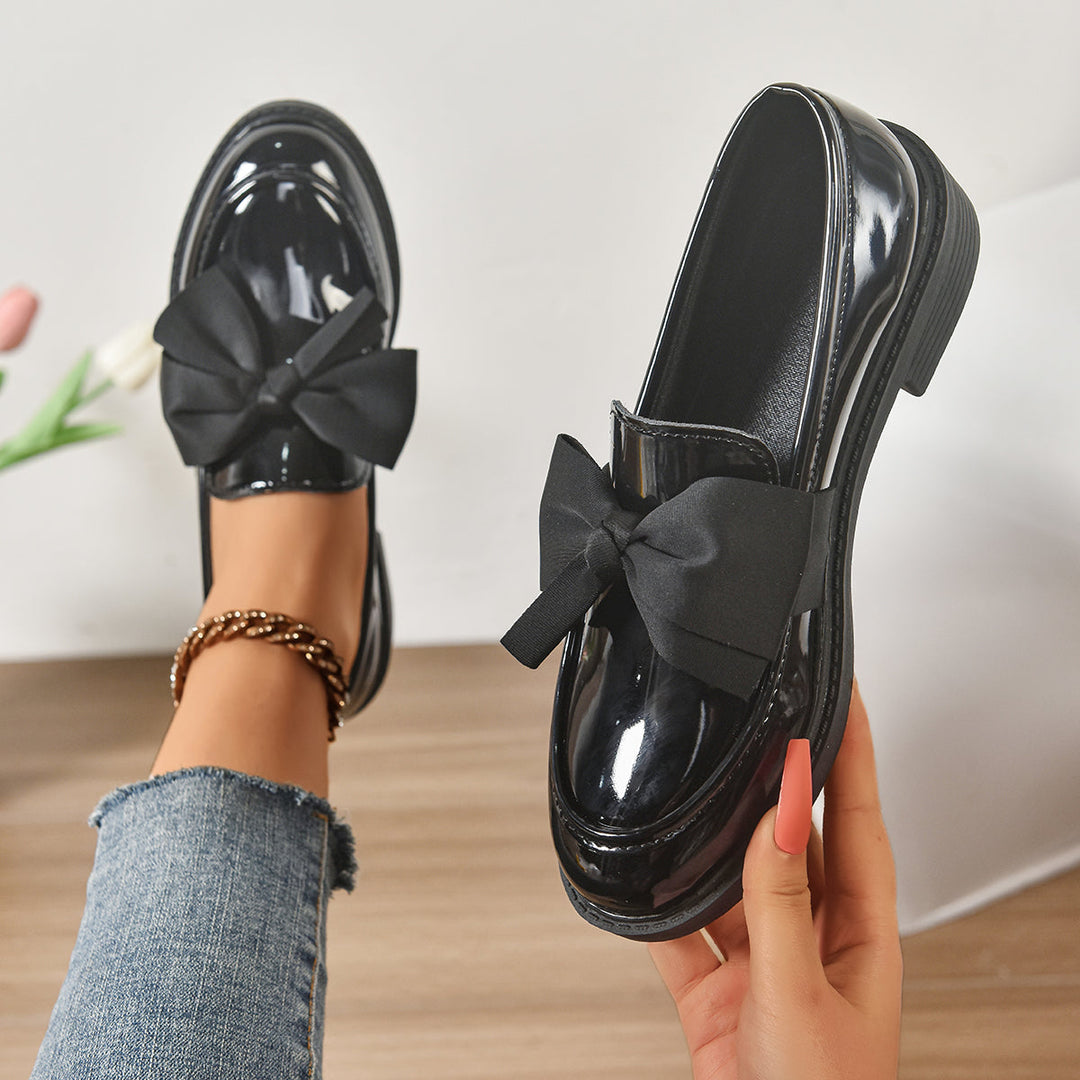 Ayora | Timeless Bow Loafers