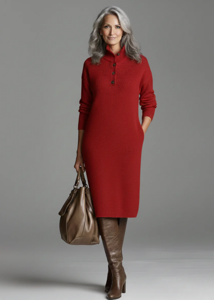 Evelyn | Heritage Knit Dress