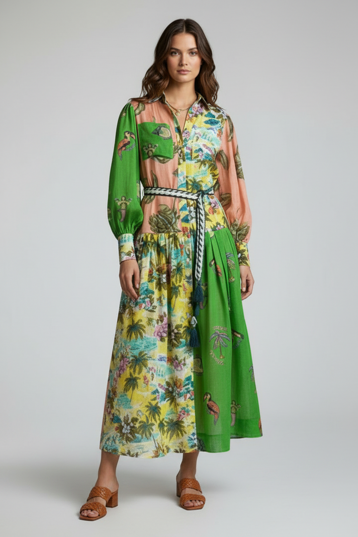 Seraphina™ Printed Maxi Dress
