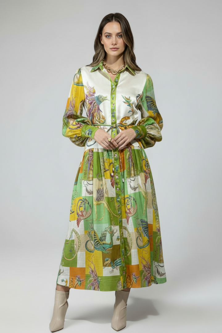 Seraphina™ Printed Maxi Dress