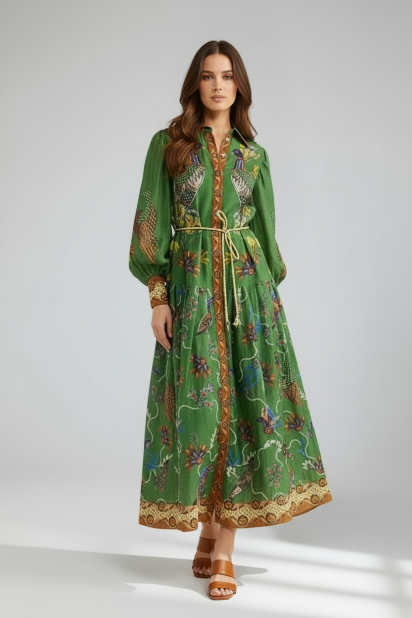 Seraphina™ Printed Maxi Dress
