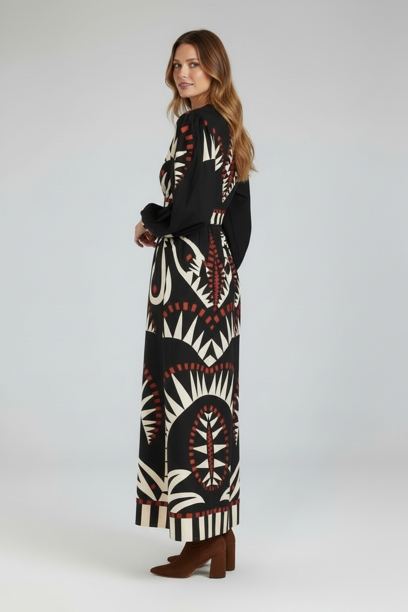 Seraphina™ Printed Maxi Dress
