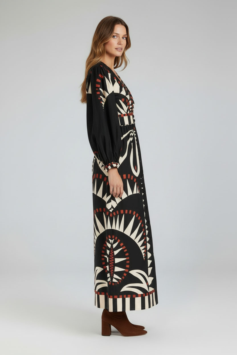 Seraphina™ Printed Maxi Dress