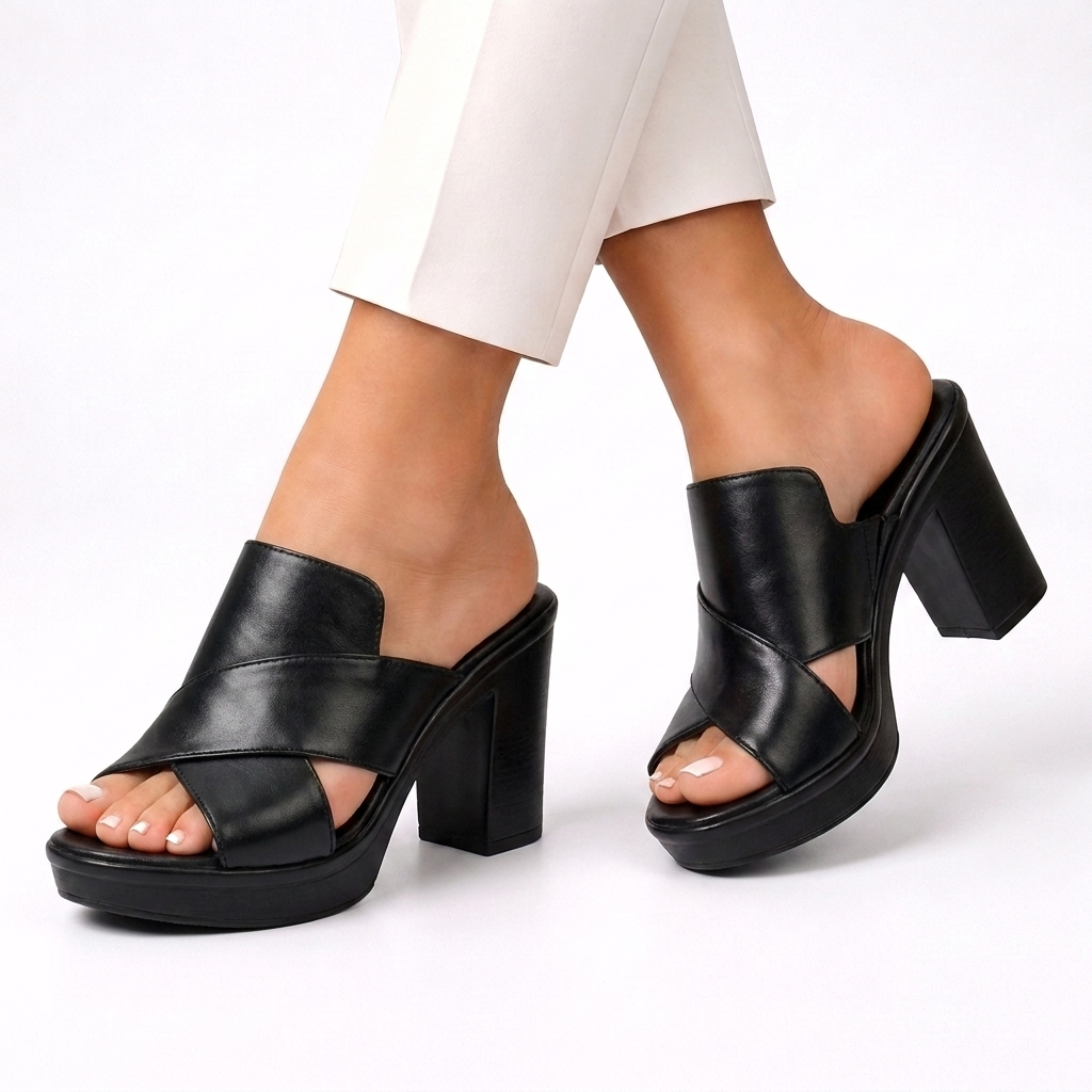 Evelyn™ | Luxe Platform Heel Sandals