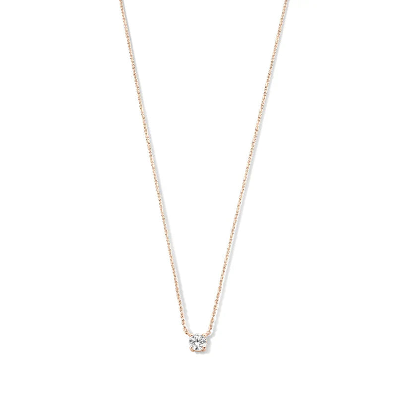 Ysavienna | Moissanite Stone Necklace 14k Gold