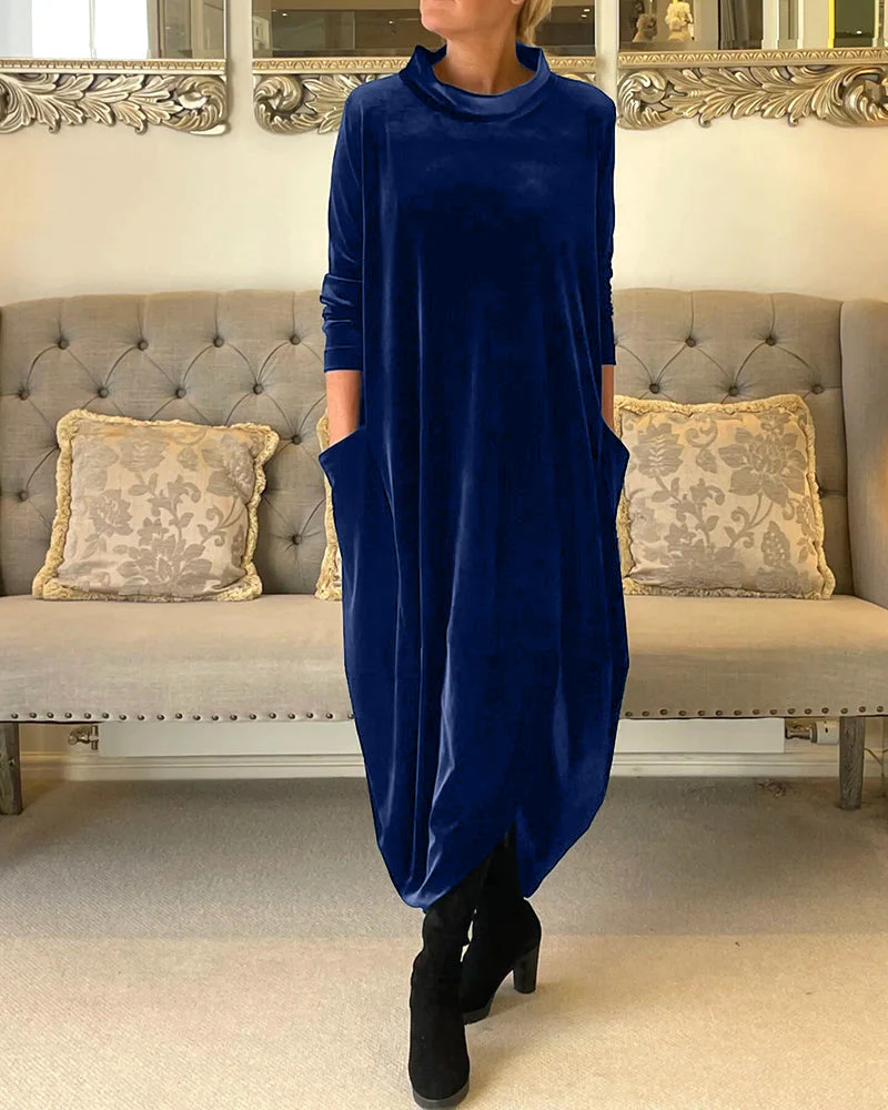 Margaret | Velvet Maxi Dress